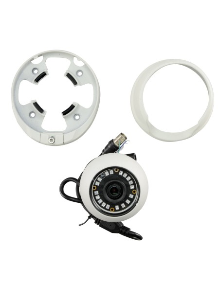 CÁMARA DOMO GAMA 1080P PRO - 4 EN 1 (HDTVI / HDCVI / AHD / CVBS) - 1/2.8&QUOT; SONY STARVIS IMX307+8550 - LENTE 3.6 MM - LEDS IR