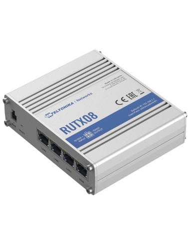 TELTONIKA ROUTER INDUSTRIAL - 4 PUERTOS ETHERNET RJ45 GIGABIT - USB 2.0  - ENTRADA/SALIDA DIGITAL - CARCASA ALUMINIO