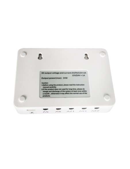 RECHARGEABLE BATTERY - INPUT 12.7 VDC - OUTPUTS 5/9/12/19/24 V - BATTERY CHEMISTRY LI-ION - CAMERA CONNECTOR