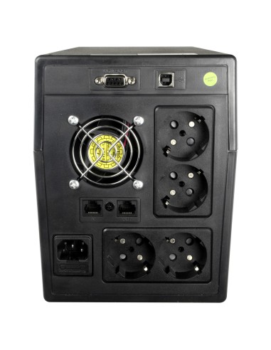 SAI MONOFÁSICO LINE-INTERACTIVE - POTENCIA 1500VA/900W - ENTRADA 220~240 VAC /SALIDA 230 VAC - 4 SALIDAS SAI/UPS PROTEGIDAS - TI