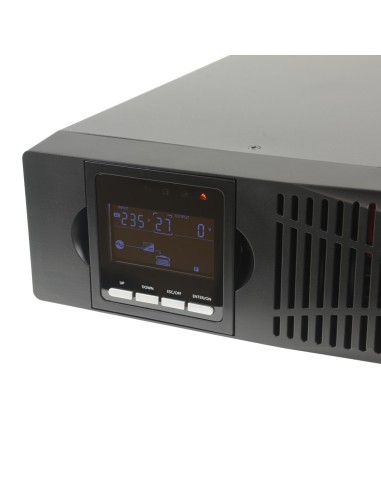 SAI ONLINE PARA INSTALAR EN RACK O TORRE - POTENCIA 2000VA/1800W - 2 SALIDAS SAI/UPS PROTEGIDAS - TIEMPO DE RECARGA 4H 90% - HOT