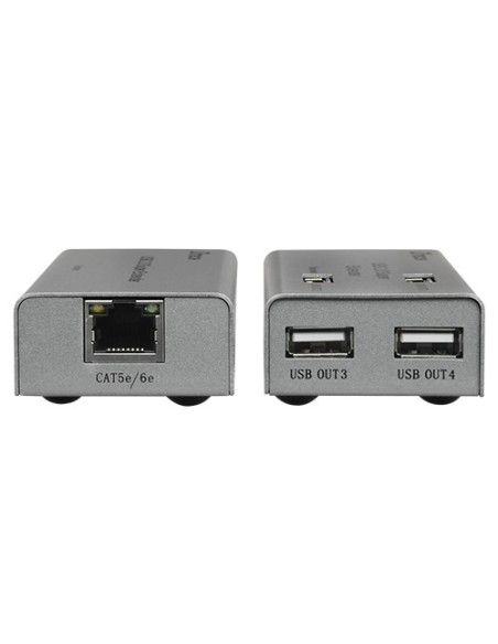 EXTENSOR DE SEÑAL USB - ALCANCE 50 M - PERMITE CONEXIONES 1:1