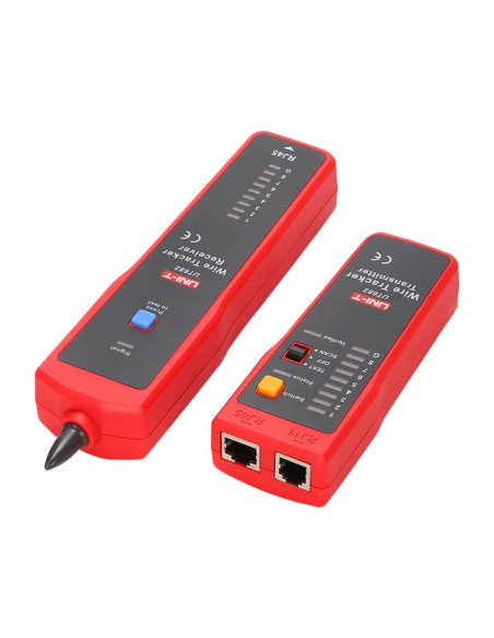 TESTER DE CABLES - COMPROBACIÓN DE ESTADO CABLES RJ45/RJ11 - INDICADOR LUMINOSO DE POTENCIA DE SEÑAL - LOCALIZADOR DE CABLE ROTO