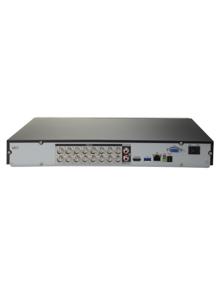 VIDEOGRABADOR 5N1 X-SECURITY - 16 CH HDTVI/HDCVI/AHD/CVBS (5MPX) + 8 IP (6MPX) - 2 PUERTOS SATA HASTA 16TB - AUDIO SOBRE COAXIAL