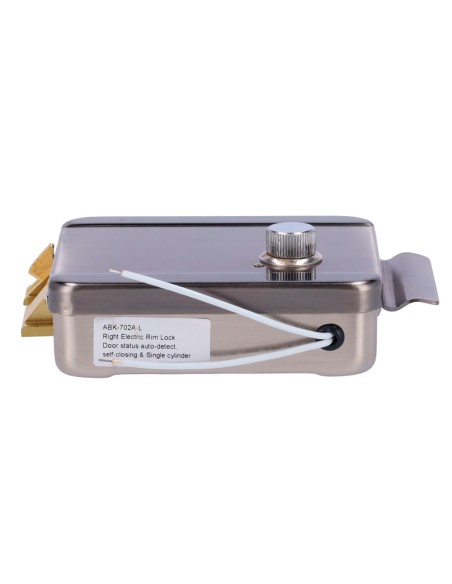 CERRADURA DE SUPERFICIE ELECTROMECÁNICA - MODO APERTURA FAIL SAFE (NC) - LED DE ESTADO - AUTOCIERRE PROGRAMABLE - APERTURA A IZQ