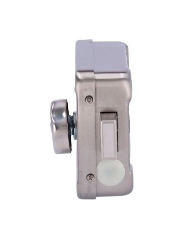 CERRADURA DE SUPERFICIE ELECTROMECÁNICA - MODO APERTURA FAIL SAFE (NC) - APTA PARA INSTALACIÓN SIN CAJEAR - LED DE ESTADO - AUTO