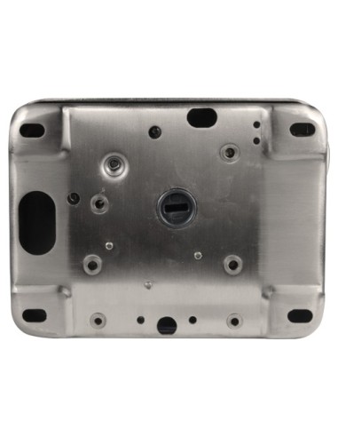 CERRADURA DE SUPERFICIE ELECTROMECÁNICA - MODO APERTURA FAIL SECURE (NO) - APTA PARA INSTALACIÓN SIN CAJEAR - LED DE ESTADO - AU