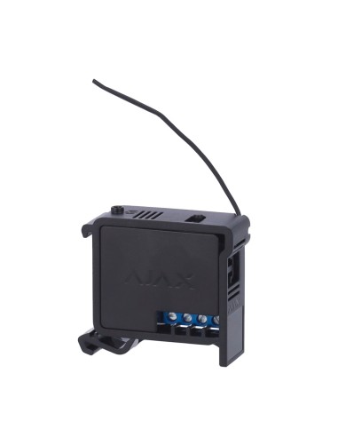 SOPORTE PARA CARRILES DIN - COMPATIBLE CON AJ-RELAY - COMPATIBLE CON AJ-WALLSWITCH - COLOR NEGRO