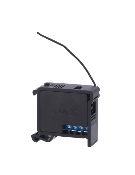 SOPORTE PARA CARRILES DIN - COMPATIBLE CON AJ-RELAY - COMPATIBLE CON AJ-WALLSWITCH - COLOR NEGRO