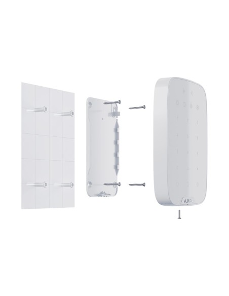 TECLADO INDEPENDIENTE CON LECTOR RFID - GRADO 2 - INALÁMBRICO 868 MHZ JEWELLER - ARMADO, ARMADO PARCIAL, DESARMADO Y EMERGENCIA