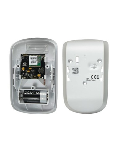 DETECTOR PIR - GRADO 2 - DOBLE TECNOLOGÍA: PIR Y MICROONDAS BANDA K - INALÁMBRICO 868 MHZ JEWELLER - INMUNIDAD ANTE MASCOTAS - S