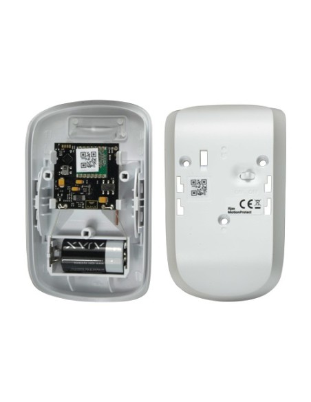 DETECTOR PIR - GRADO 2 - DOBLE TECNOLOGÍA: PIR Y MICROONDAS BANDA K - INALÁMBRICO 868 MHZ JEWELLER - INMUNIDAD ANTE MASCOTAS - S