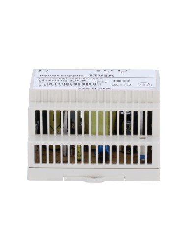 FUENTE DE ALIMENTACIÓN  - SALIDA DC 12 V 5 A / 60 W - VOLTAJE ENTRADA AC 100V ~ 240V 50HZ-60HZ -  97 (FO) X 55 (AL) X 88 (AN) MM