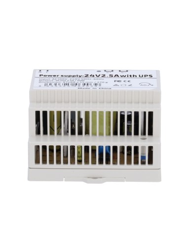 FUENTE DE ALIMENTACIÓN  - SALIDA DC 24 V 2.5 A / 60 W - VOLTAJE ENTRADA AC 100V ~ 240V 50HZ-60HZ -  97 (FO) X 55 (AL) X 88 (AN)