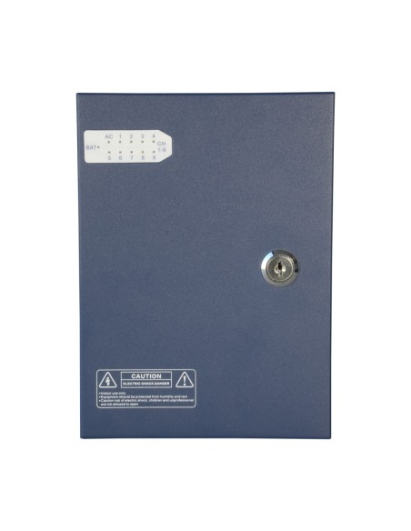 CAJA DE DISTRIBUCIÓN DE ALIMENTACIÓN SLIM - 1 ENTRADA AC 220 V 5OHZ - 9 SALIDAS POR PAR DE COBRE - PROTECCIÓN POR FUSIBLE REARMA