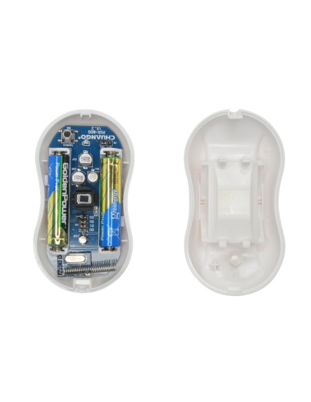 PIR DETECTOR CURTAIN TYPE - WIRELESS - INTERNAL ANTENNA - LOW BATTERY LED INDICATOR - DETECTION TYPE &QUOT;VIRTUAL CURTAIN&QUOT