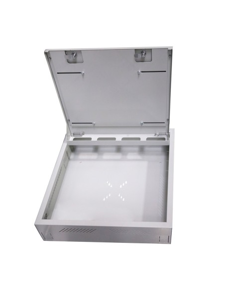 CAJA DE SEGURIDAD - ESPECIAL PARA INSTALACIÓN EN PARED - FORMATO VERTICAL - 2 LLAVES Y CERRADURAS - ENTRADAS LATERALES PARA CABL