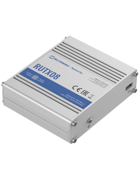 TELTONIKA ROUTER INDUSTRIAL - 4 PUERTOS ETHERNET RJ45 GIGABIT - USB 2.0  - ENTRADA/SALIDA DIGITAL - CARCASA ALUMINIO