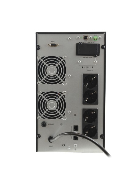 SAI ONLINE - POTENCIA 3000VA/2700W - ENTRADA 200~240 VAC / SALIDA 200~240 VAC - 4 SALIDAS SAI/UPS PROTEGIDAS - TIEMPO DE RECARGA