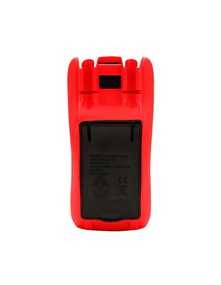 MULTÍMETRO DIGITAL DE MANO - MEDICIÓN DE VOLTAJE EN DC Y AC HASTA 600V - MEDICIÓN DE INTENSIDAD EN DC HASTA 10A - MEDICIÓN DE RE