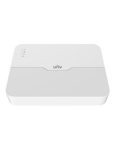 GRABADOR NVR PARA CÁMARAS IP - GAMA EASY - 8 CH VÍDEO POE / COMPRESIÓN ULTRA 265 - RESOLUCIÓN MÁXIMA 8 MPX - SOPORTA FUNCIONES I