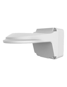 SOPORTE DE PARED - PARA CÁMARAS DOMO - CAJA DE CONEXIONES - APTO PARA USO EN EXTERIOR - COLOR BLANCO|126.7(AL) X 126.4(AN) X 228