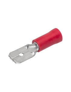 BOLSA 100 TERMINALES FASTON MACHO PRE-AISLADO CON501