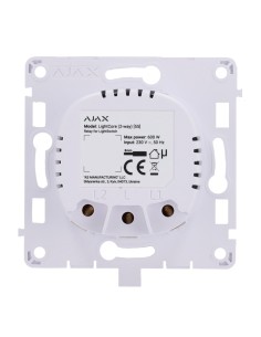 RELÉ PARA INTERRUPTOR DE LUZ CONMUTABLE - INALÁMBRICO 868 MHZ JEWELLER - ALCANCE DE COMUNICACIÓN HASTA 1100 M - ALIMENTACIÓN 230