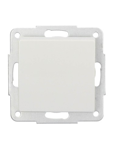 CONMUTADOR DE EMPOTRAR BLANCO 56X56MM