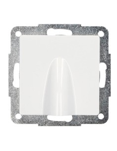 TAPA DE SALIDA DE CABLE PARA EMPOTRAR 56X56MM