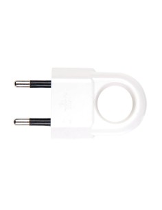 CLAVIJA BIPOLAR CON AGARRE ERGONOMICO 4MM BLANCO