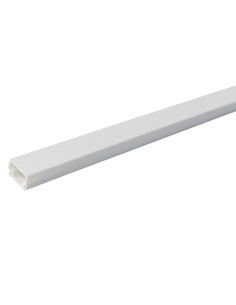 MINI-CANALETA ELECTRICA BLANCA ADHESIVA 2M 10X15MM