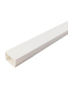 MINI-CANALETA ELECTRICA BLANCA ADHESIVA 2M 16X16MM