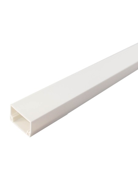 MINI-CANALETA ELECTRICA BLANCA ADHESIVA 2M 16X16MM