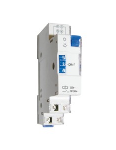 MINUTERO DE ESCALERA GUIAS DIN MAX. 2300W