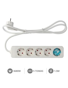 BASE MULTIPLE SERIE MEGA 5T (3X1.5MM) 1,5M