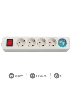 BASE MULTIPLE SERIE MEGA 5T + INT. SIN CABLE