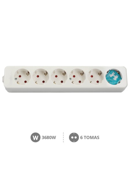 BASE MULTIPLE SERIE MEGA 6T SIN CABLE