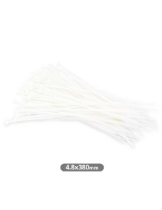 PACK 100 UNIDADES BRIDAS 380X4.8MM NATURAL