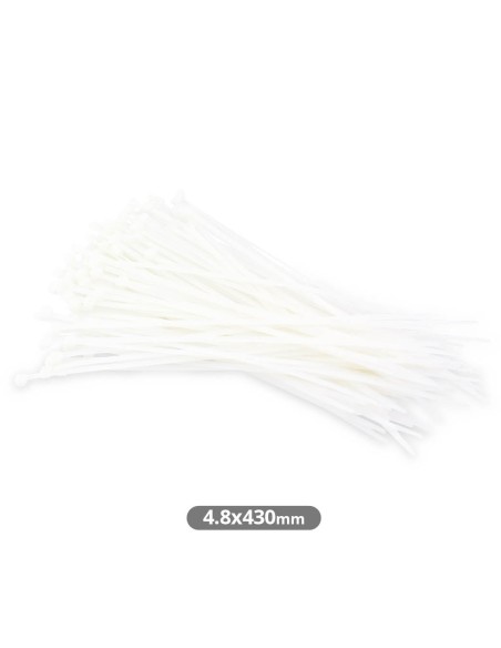 PACK 100 UNIDADES BRIDAS 430X4.8MM NATURAL