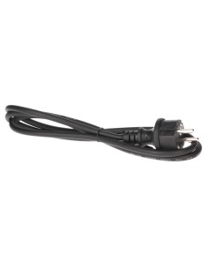 CONEXION CABLE PVC + SUCKO (3X1.0MM) 1,5M NEGRO