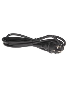 CONEXION CABLE PVC + SUCKO (3X1.0MM) 3M NEGRO