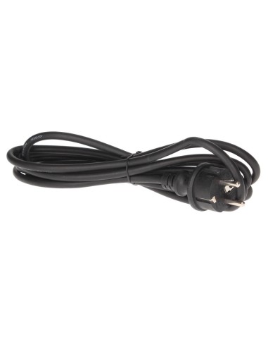 CONEXION CABLE PVC + SUCKO (3X1.0MM) 3M NEGRO