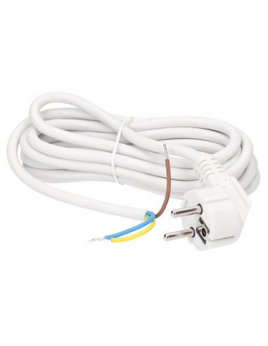 CONEXION CABLE PVC + SUCKO (3X1.0MM) 3M BLANCO