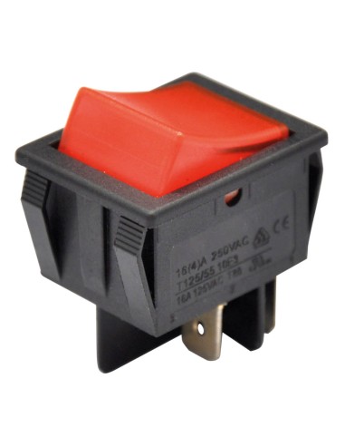 BOLSA 5U INTERRUPTOR DPST ON/OFF CON LUZ16(4)A-16A