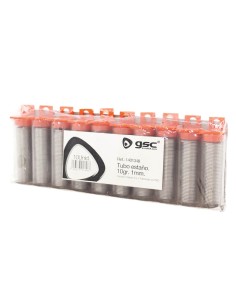 PACK 10 TUBOS DE ESTAÑO AL 60% 10GR 1MM