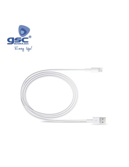 CABLE USB PARA IPHONE 5/5S/6/6S/7 - 1,5M