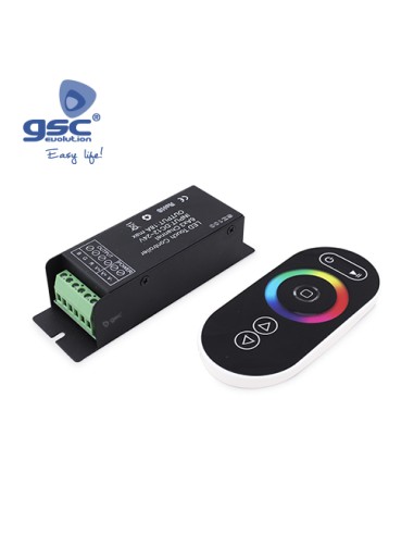 CONTROLADOR PARA TIRAS LED SMD RGB 216W 12V-24V