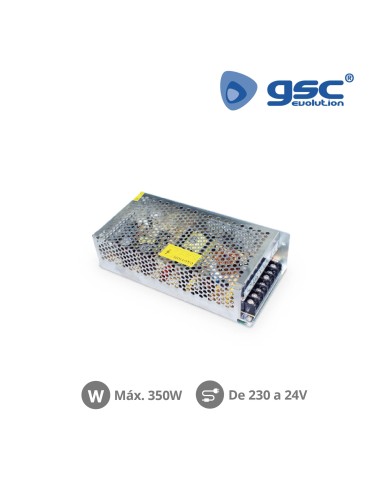 FUENTE ALIMENTACION TIRAS LED A 24V 350W