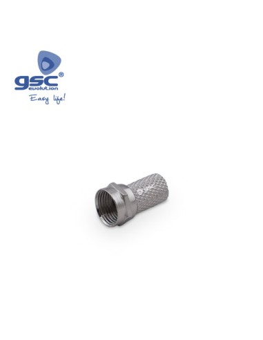 CONECTOR ALUMINIO RG6 CABLE